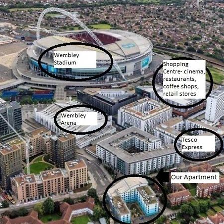 Stylish Wembley Stadium And Ovo Arena Apartment, London Kültér fotó